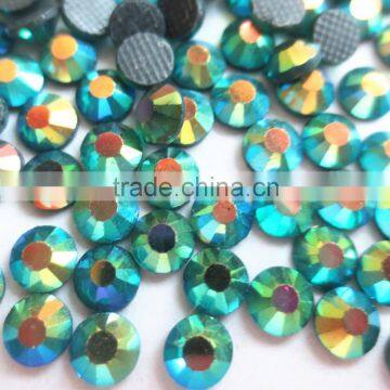 Full color uniform cuts jet black AB color clothing decoration rhinestone