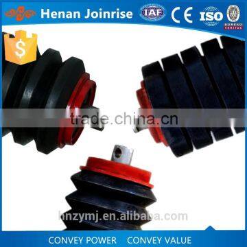 Conveyor belt rubber carrier roller idler price