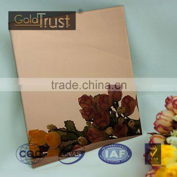 super mirror finish stainless steel sheet 8k ti-gold rose surface