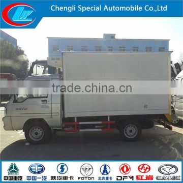 China made hot selling better quality Changan 4x2 mini freezer box truck