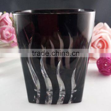 330ml beautiful crystal cup glass cup for wedding party and home