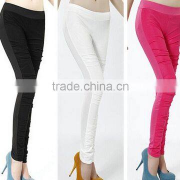 2015 hot sale new style gauze wrinkle leggings wholesale