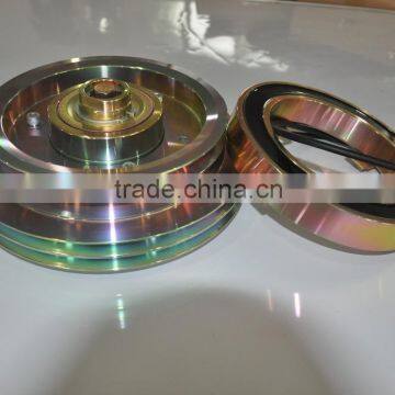 automotive AC compressor electromagnetic clutch assembly