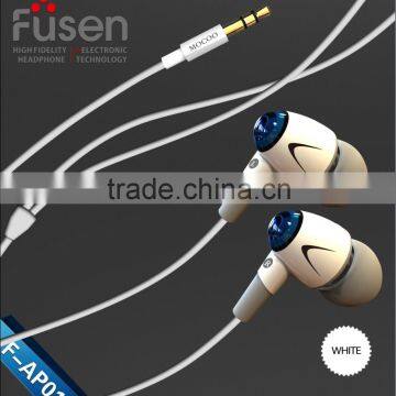 factory wholesale bullet shape earphone for iphone6,galaxy s5,MP3,iPAD