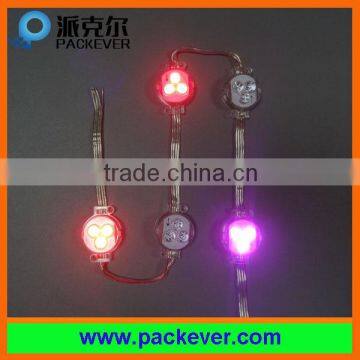 DC12V 30mm 3LEDs SMD5050 RGB P9883 LED Point Light photo-6