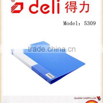 Deli Strong fashion color folder , A4 folder model 5309