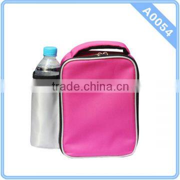 2015 New Insulated Lunch Box With Bottle Holder