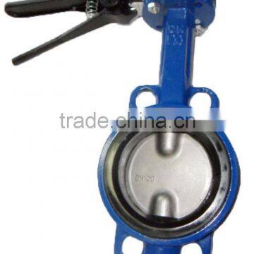 cast iron wafer butterfly valve DN150,DN200,DN250