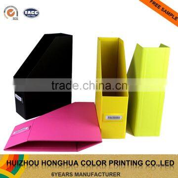 Handmade Paper File Folder File Decoration with School File Cardboard Holder Folding Holder