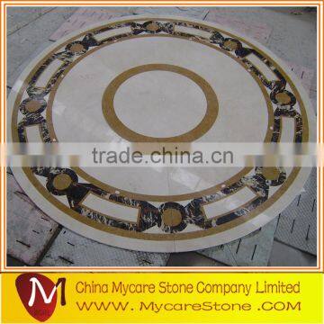 Best sale professional polished water jet marble medallion