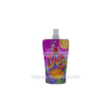 Standing Spout Pouch for Beverage/Juice Packing Bags for Sale