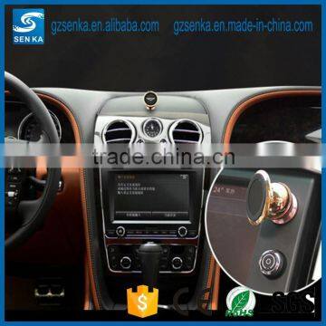 New Premium Zinc Alloy With Rhinestone Magnetic Phone Car Holder