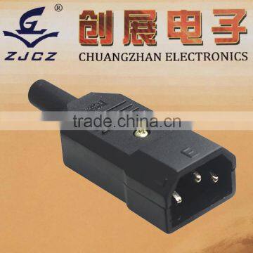 ac power socket connector,alloy Material electrical plug DC stereo switch