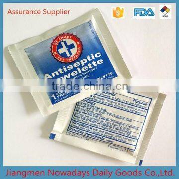 OEM individual pack antiseptic wipes