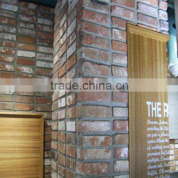 Interior and Exterior Decoration Old Brick