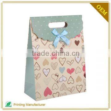 2016 Fancy Luxury Small Paper Bag With Fashionable Design