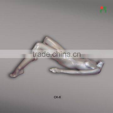 Fashion newest Fiberglass female mannequin Lying on sale dummy doll female for display mannequin androgyne