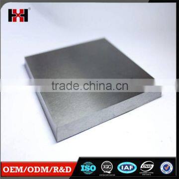 Customized high hardness hard metal round bar wear parts for tungsten carbide square plates hard board