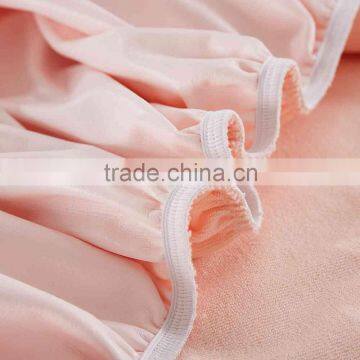 100% Cotton Queen Size Elastic Waterproof Bed Terry Fitted Sheet photo-6