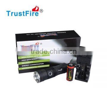 2015 new led electric torch TrustFire A9-2 lithium battery flashlights 900LM portable light