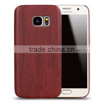 LZB Hot Selling Wood PU Skin Case for Samsung S7,for Samsung Galaxy S7 Wood Case