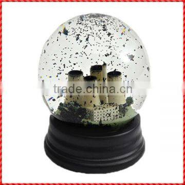 Antique Resin Desk Decor Cheap Snow Globe