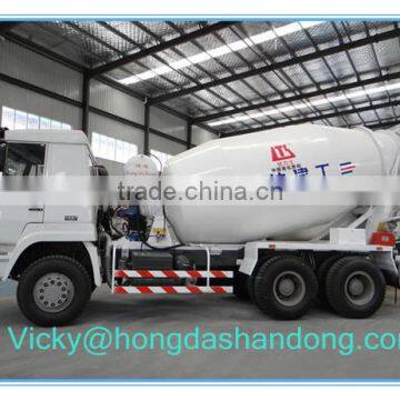 9m3 HOWO HONGDA Truck mounted Concrete Mixer