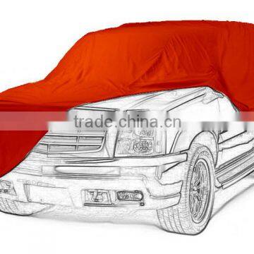 2-sides Stretch Fabric Waterproof Car Cover photo-5
