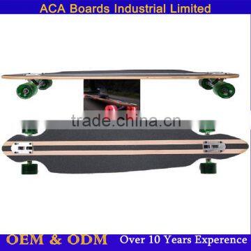 41inch Drop Through Led Wheels Longboard Skateboard