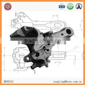 Railway wagon Coupler draft key