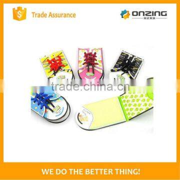 Onzing good quality shoes shaped sticky note