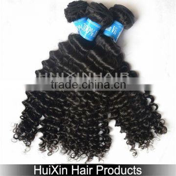 Golden Hair Eurasian Virgin Curly Hair Full Hair Cuticle