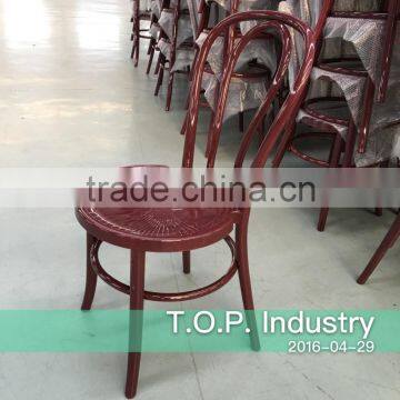 Brown Plastic Thonet Chair photo-4