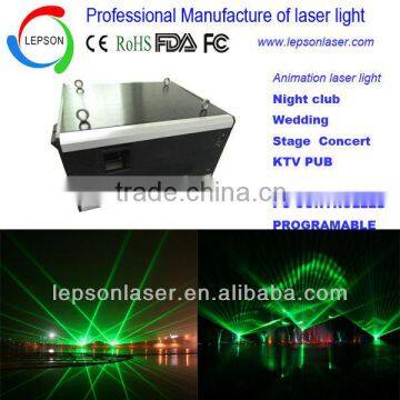 Animation 5W green laser lighting effect