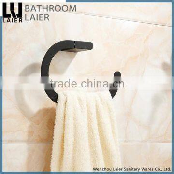 Customized Bathroom Designs Zinc Alloy Antique ORB Bathroom Sanitary Items Wall Mounted Towel Ring