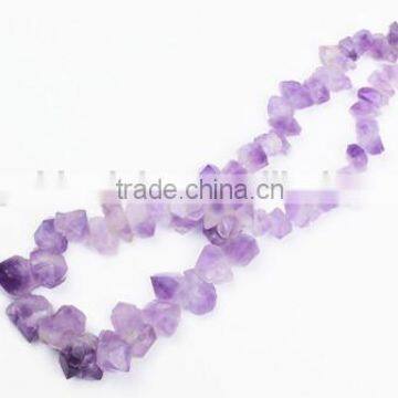 Wholesale Amethyst Rough Druzy Flower Graduated Gemstone Beads(SL74373)