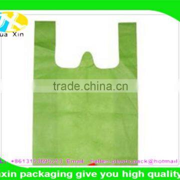 Yason packaging carrier handle bags hdpe t-shirt best plastic shopping bag