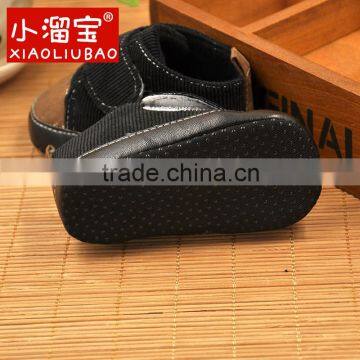 Exclusive Spring Autumn Classy Black Corduroy Casual Baby Boy Shoes Infant Toddler Baby Boy Moccasins Baby Sneakers photo-3