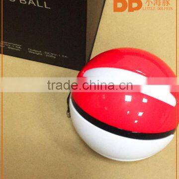 new products on US market magic ball power bank portable LED display mobile phone source