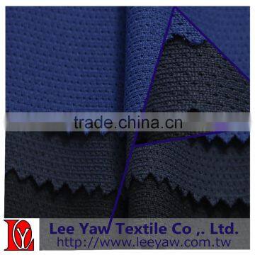 100% polyester full dull wicking birdeye fabric with UV-cut