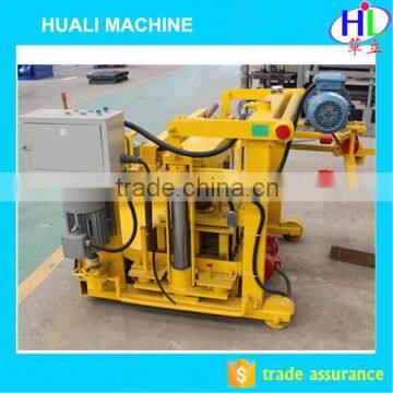 2015  china QT40-3A concrete hollow block machine in philippines