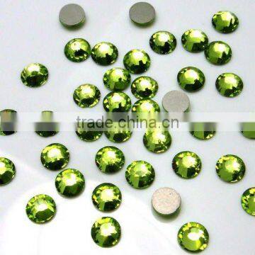Flat Back Rhinestones Lt Peridot Nail Art Stone photo-2
