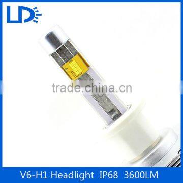 Waterproof IP68 6500k 30w 12v 24v H1 H3 H7 9006 Led Light Bulb Led Headlamp Car H1