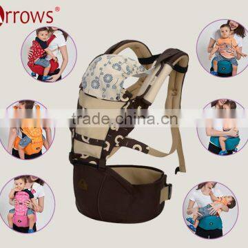 Newborn Baby Wrap Backpack Hipseat Carrier Organic Cotton Material With Hood