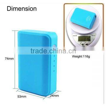 5200mah home charger for mobile phone with brand A 18650 battery inside