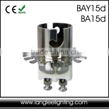 BA15d BAY15d Socket 1157 Brass Light Holder Omni Directional