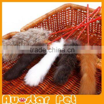 Rabbit Hair Pet Cat Stick Toys photo-2