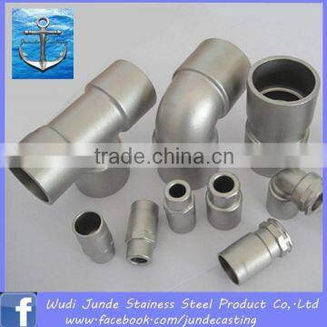 Stainless Steel 60 degree Tee Left Hand Fitting