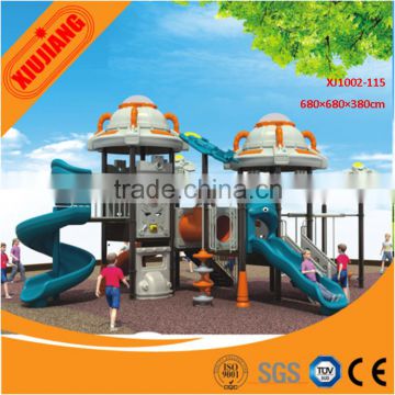 Outdoor slide amusement equipment entertainment center for kids