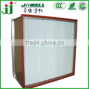 Industrial HEPA Air Filter, Fiberglass Filter